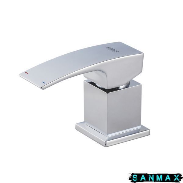 Змішувач для ванни на борт Koer KB-43007-01 на 3 отвори Хром (KR3452) KR3452 фото
