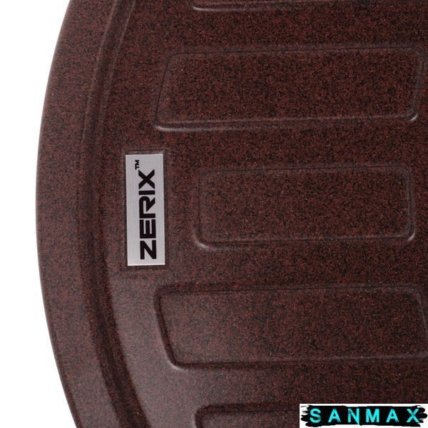 Мийка кухонна Zerix ZS-6250R-12 Коричнева (ZX4552) ZX4552 фото