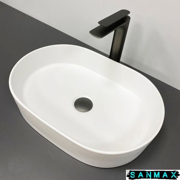 Умивальник накладний Vbi Verona 50 Білий Матовий VBI-011320 фото