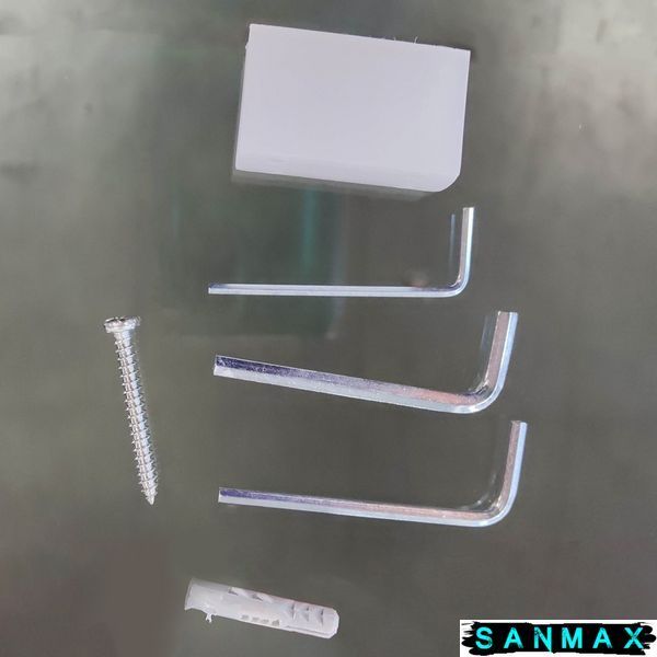 Душова перегородка Koer SR SP03-30x200-TR-01 Walk-In (рух.част) прозоре скло Easy Clean 8мм, хром (KR5399) KR5399 фото