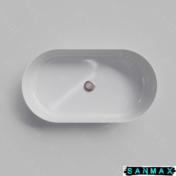 Умивальник накладний Vbi Verona 70 Білий VBI-011302 фото