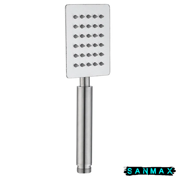 Лійка ручна для душу Mixxus Sh-02 (1 режим) Нерж (MI6050) MI6050 фото