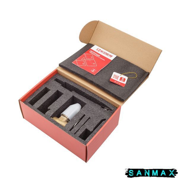 Вбудований змішувач для умивальника Koer KB-16028-07 Графіт (KR5300) KR5300 фото
