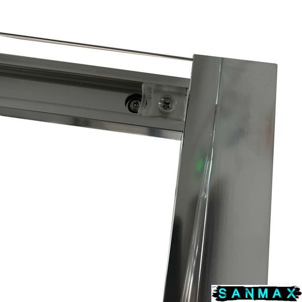 Душова кабіна без піддону Koer SR SC03-90x90x200-TR-02 прозоре скло Easy Clean 6мм SS Color (KR5680) KR5680 фото