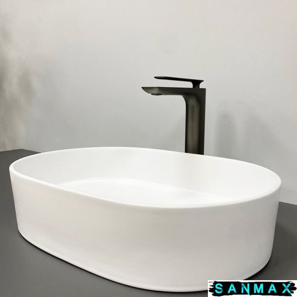 Умивальник накладний Vbi Verona 50 Білий Матовий VBI-011320 фото