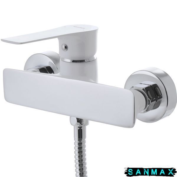 Змішувач для душу Mixxus Premium Eva 003 Білий (MI5812) MI5812 фото