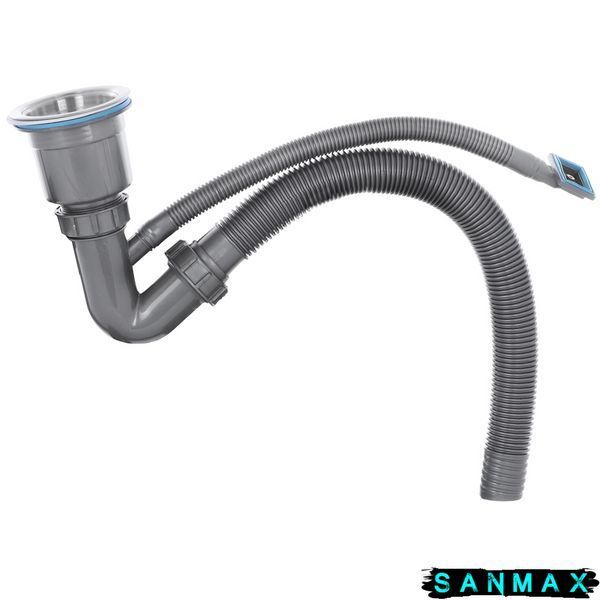 Мийка кухонна Zerix Z4843-06-160Md (micro decor) (ZS0567) ZS0567 фото