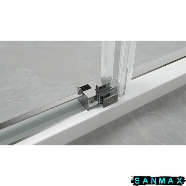 Душова кабіна без піддону Koer SR SC03-90x90x200-TR-02 прозоре скло Easy Clean 6мм SS Color (KR5680) KR5680 фото