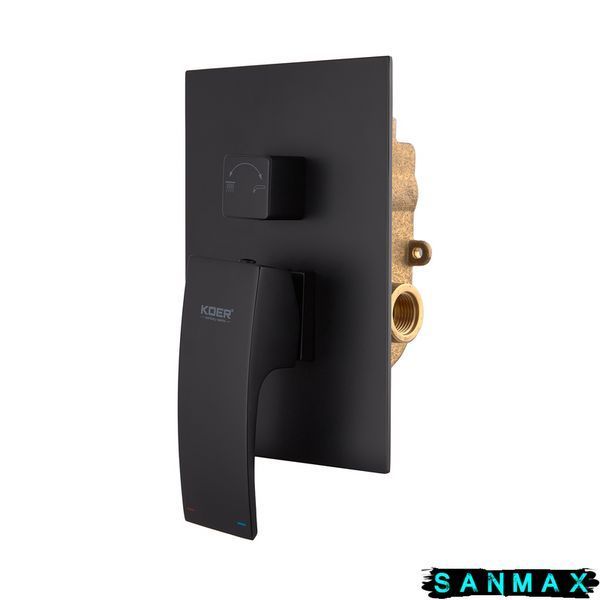 Вбудована душова система Koer KB-66007-05 Чорна (KR3465) KR3465 фото