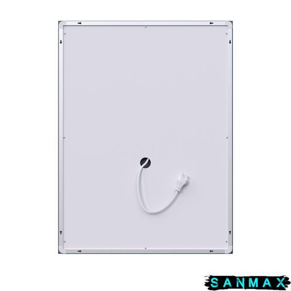 Дзеркало Mixxus Premium Flash MR21-70x90 (Led Touch, Anti-fog, димер, годинник) (MP6618) MP6618 фото