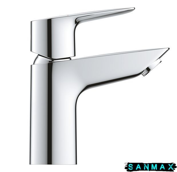 Одноважільний змішувач для умивальника без донного клапана S-Size Grohe BauEdge New (23330001) 23330001 фото