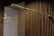 Кабіна walk in Besco Eco-N Gold 90x195 скло прозоре, профіль і тримач 120 см золото ENG-90-195C фото 4