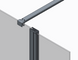 Душова перегородка Koer SR SP03-30x200-TR-01 Walk-In (рух.част) прозоре скло Easy Clean 8мм, хром (KR5399) KR5399 фото 19