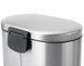 Відро для сміття з плавним закриттям овальне Mixxus Premium Strong-TC0105 SS Color 5л колір наржавійка (MI7080) MI7080 фото 15