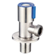 Кран приладовий Champion VAL-01 1/2x1/2 Нерж синій (CH6193) CH6193 фото 2
