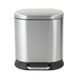 Відро для сміття з плавним закриттям овальне Mixxus Premium Strong-TC0105 SS Color 5л колір наржавійка (MI7080) MI7080 фото 19