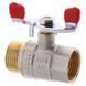 Кран кульовий 3/4 БГШ Вода Waterpro Червоний метелик (WP2904) WP2904 фото 1