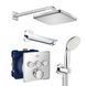 Вбудована душова система термостатична Grohe Grohtherm SmartControl New Tempesta 250 (UA26415SC2) UA26415SC2 фото 1