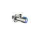 Кран приладовий Champion VAL-01 1/2x1/2 Нерж синій (CH6193) CH6193 фото 1