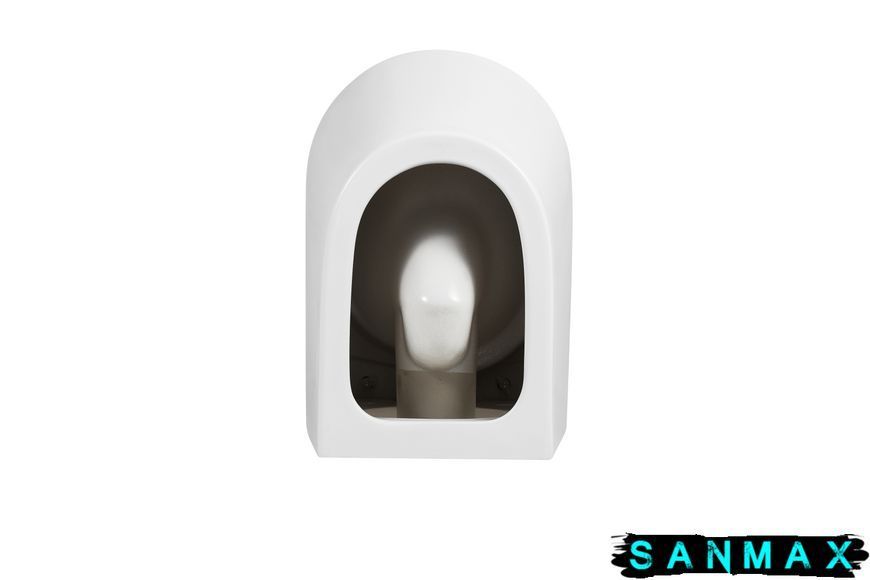 Унітаз підвісний Mixxus Premium Bevel-0301-T3 515x355x365mm, система змиву Tornado 3.0 (MP6472) MP6472 фото
