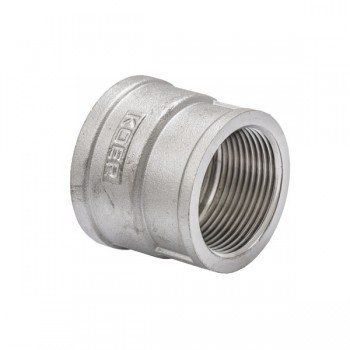 Муфта нікельована 1 1/4х1 1/2 Koer KF.C1216 (KR3299) KR3299 фото
