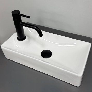 Умивальник накладний Vbi Malvizzo R Білий VBI-015623 фото
