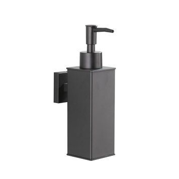 Дозатор для миючого засобу Vbi Quadro Чорний Vbi-040216BL фото