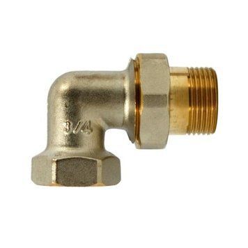 Згін американка 3/4 кутовий Waterpro WP702-20 Латунь (WP3321) WP3321 фото