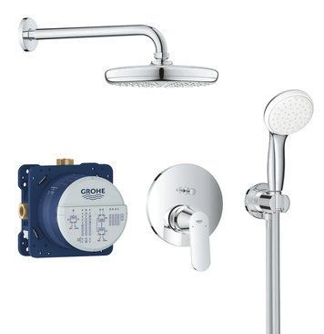 Вбудована душова система зі змішувачем Grohe Eurosmart Cosmopolitan (25219001) 25219001 фото