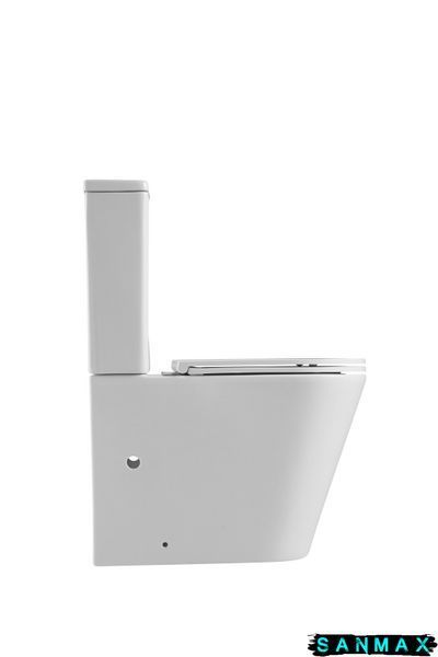Унітаз-компакт Mixxus Premium Bevel-0401-T1 625x390x845mm, система змиву Tornado 1.0 (MP6473) MP6473 фото
