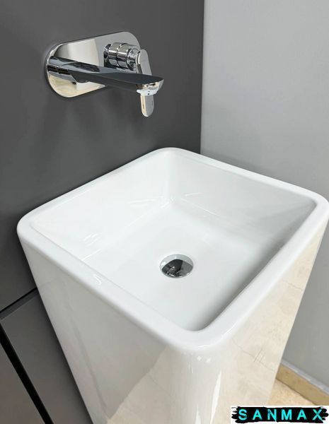 Умивальник підлоговий Vbi Lukka Білий VBI-019002 фото