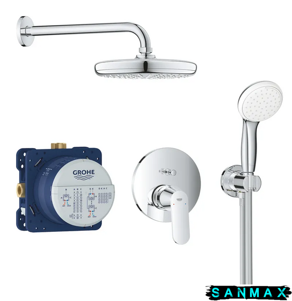 Вбудована душова система зі змішувачем Grohe Eurosmart Cosmopolitan (25219001) 25219001 фото