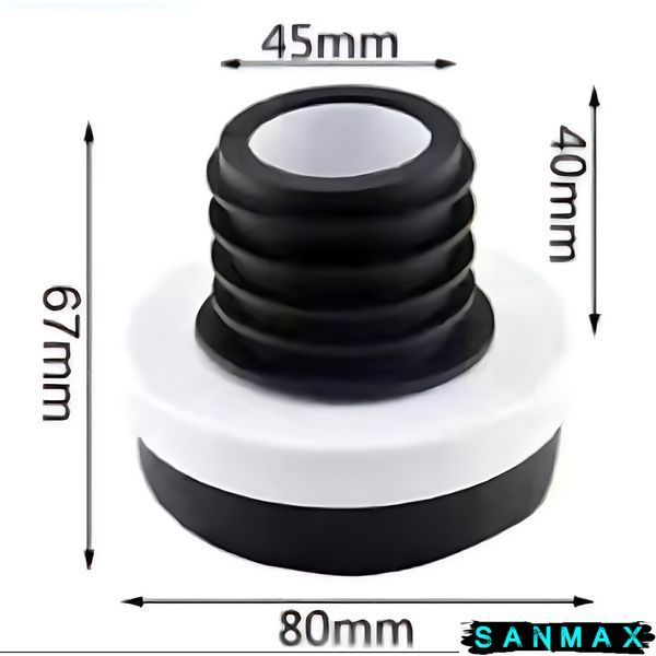 Сполучна муфта для підлогового пісуару Mixxus Premium Bevel-2303 (MP6682) MP6682 фото