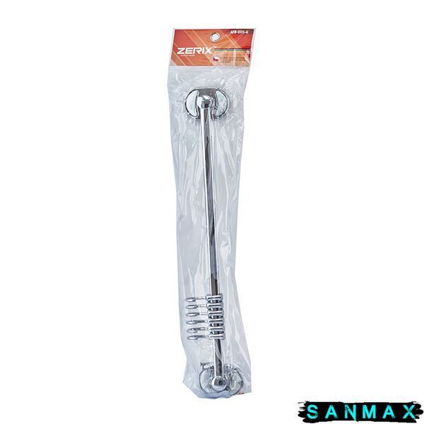 Планка з 6-ма рухливими гачками Zerix AFB-0115-6 (ZX5054) ZX5054 фото