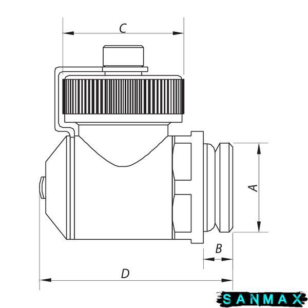 Кран зливний Koer KR.1038 1/2 Koer (KR2673) KR2673 фото