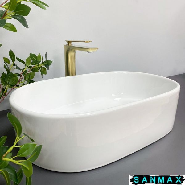 Умивальник (раковина) VBI AVERSA WHITE накладний VBI-014200 фото