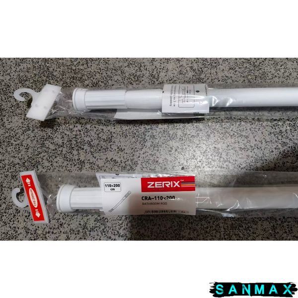 Штанга телескопічна Zerix CRA-110x200 (алюміній) (ZX4998) ZX4998 фото