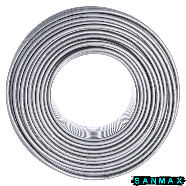 Труба для теплої підлоги з кисневим бар'єром Koer PEX-B EVOH 16*2,0 (Silver) (600 м) (KR2854) KR2854 фото