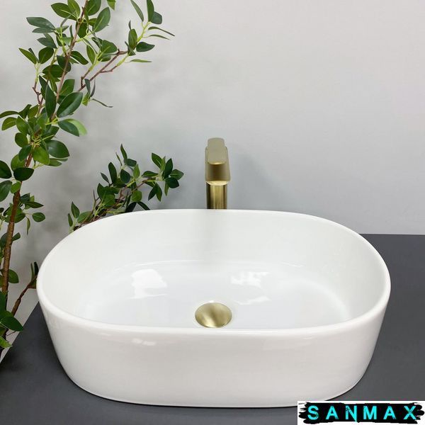 Умивальник (раковина) VBI AVERSA WHITE накладний VBI-014200 фото