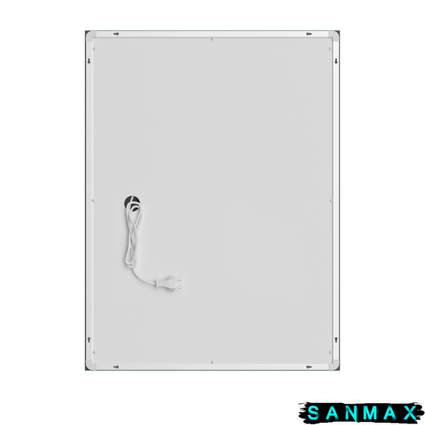 Дзеркало Mixxus Premium Quadro MR20-80x60-Reverse (Led Touch, Anti-fog, димер) (MP6619) MP6619 фото