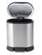 Відро для сміття з плавним закриттям овальне Mixxus Premium Strong-TC0120 SS Color 20л колір наржавійка (MI7081) MI7081 фото 10
