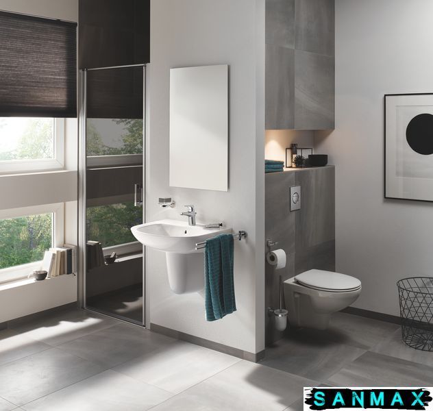 Туалетний йоржик у комплекті Grohe Bau Cosmopolitan Neutral (40463001) 40463001 фото