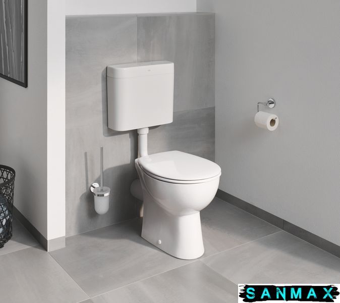 Туалетний йоржик у комплекті Grohe Bau Cosmopolitan Neutral (40463001) 40463001 фото