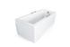 Ванна акрилова Besco Modern 120x70 (соло) без ніг #WAM-120-MO фото 2