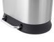 Відро для сміття з плавним закриттям овальне Mixxus Premium Strong-TC0120 SS Color 20л колір наржавійка (MI7081) MI7081 фото 6