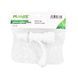 Монокран для умивальника Plamix Mono-001-B Білий (PM0676) PM0676 фото 2