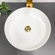 Умивальник (раковина) VBI BRINDISI M WHITE накладний VBI-014102 фото 4