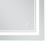 Дзеркало Mixxus Premium Quadro MR20-80x60-Reverse (Led Touch, Anti-fog, димер) (MP6619) MP6619 фото 5