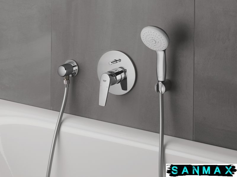 Душовий набір з тримачем, 3 режими струменю Grohe New Tempesta Classic (27849001) 27849001 фото
