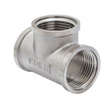 Трійник нікельований 1 ВВВ Koer KF.T10F (KR4827) KR4827 фото